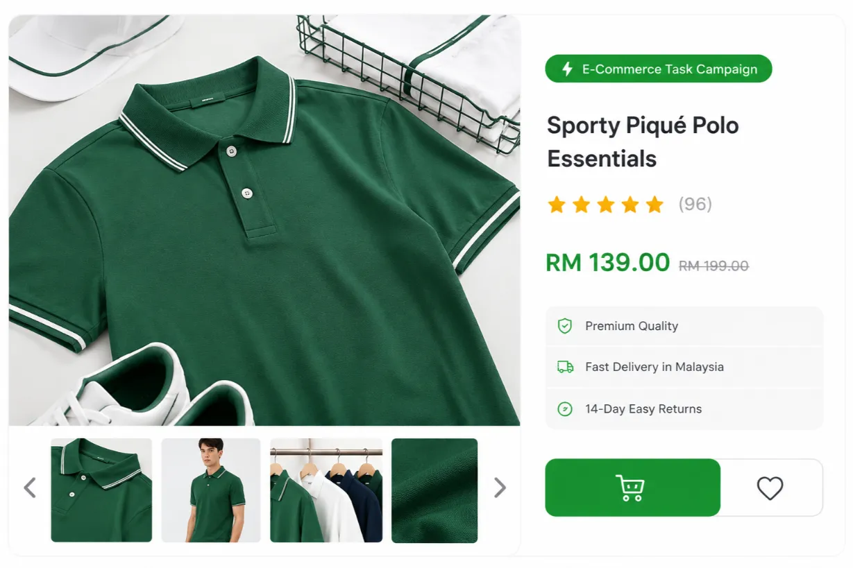 Lacoste promotion task