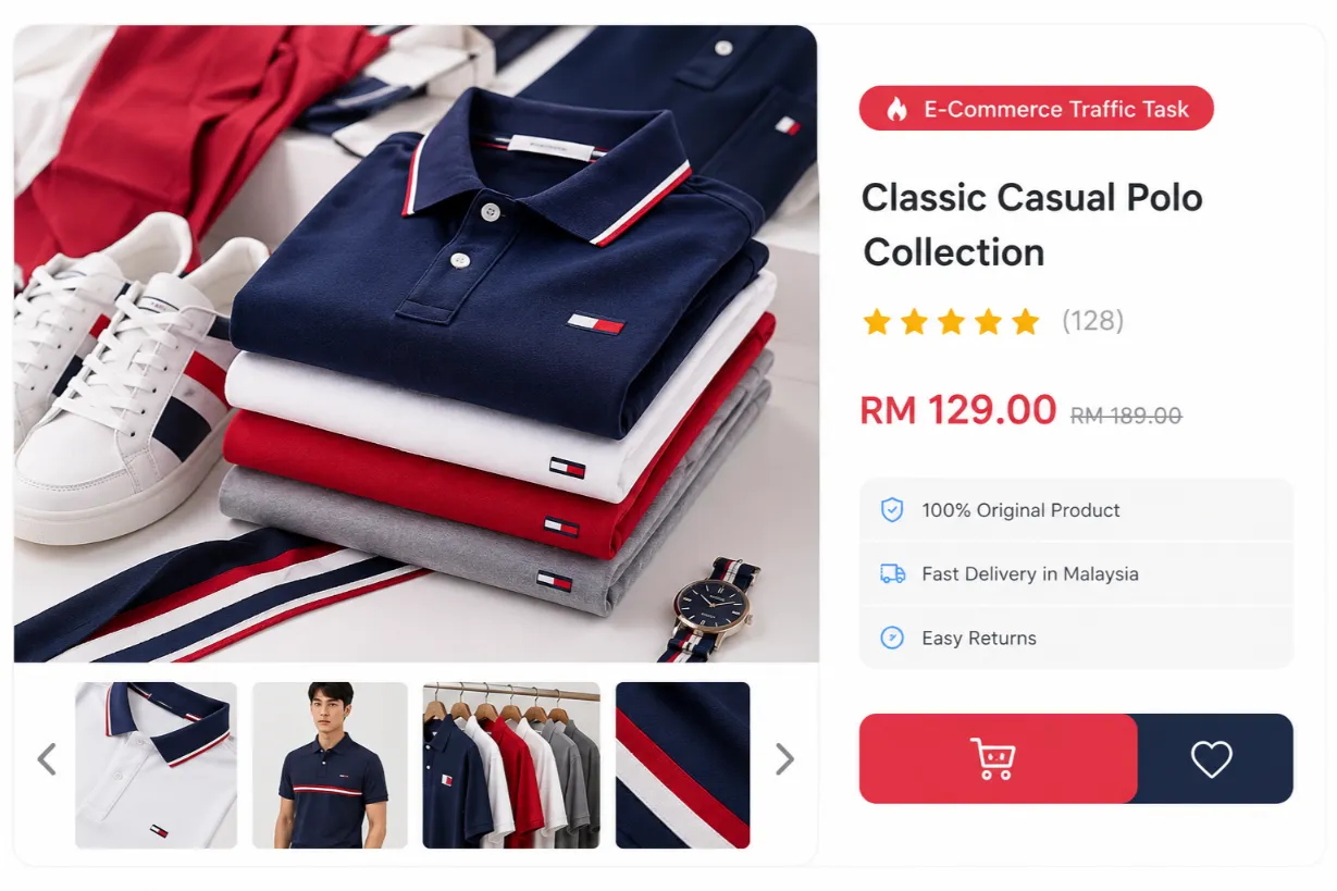Tommy Hilfiger promotion task